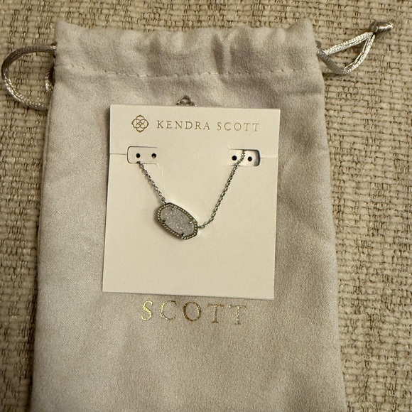 Kendra Scott Jewelry - Kendra Scott Silver and White Necklace